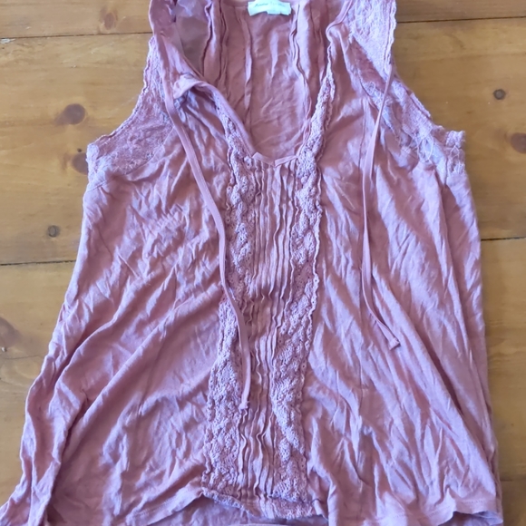 Anthropologie Dusty Rose Tank - Picture 2 of 5